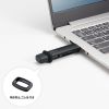 ADR-5TCMSD5BK / USB Type-C ＆ USB-A両対応 直挿しSD/microSDカードリーダー（USBポート付き）