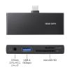 ADR-5TCSD2BK / USB 5Gbps Type-C カードリーダー（USB1ポート搭載）