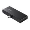 ADR-5TCSDP3BK / USB 5Gbps Type-C カードリーダー（USB 2ポート搭載）