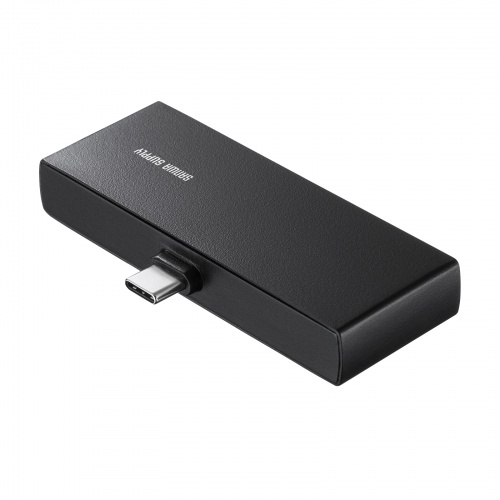 ADR-5TCSDP3BK / USB 5Gbps Type-C カードリーダー（USB 2ポート搭載）