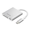 ADR-5TCSDPW USB PD充電対応 Type-Cカードリーダー ADR-5TCSDPW / USB PD充電対応 Type-Cカードリーダー