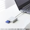 ADR-5TCSDPW USB PD充電対応 Type-Cカードリーダー ADR-5TCSDPW / USB PD充電対応 Type-Cカードリーダー