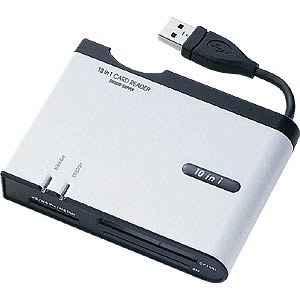 ADR-91U2 / USB2.0 10in1カードリーダ
