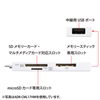 ADR-CML17HBK USB2.0 カードリーダー ADR-CML17HBK / USB2.0 カードリーダー