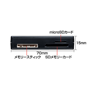 ADR-CML2BK / USB2.0 カードリーダー