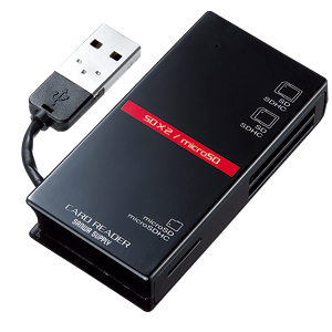ADR-CML5BK / USB2.0 カードリーダー