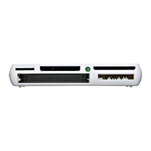 ADR-DMLT27W / USB2.0 デュアルバスカードリーダライタ（ホワイト）