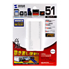 ADR-DMLT27W USB2.0 デュアルバスカードリーダライタ(ホワイト) ADR-DMLT27W / USB2.0 デュアルバスカードリーダライタ(ホワイト)