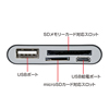 ADR-GSDUBK Android対応カードリーダー(ブラック) ADR-GSDUBK / Android対応カードリーダー(ブラック)