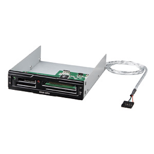 ADR-INMLT3BK / USB2.0 内蔵カードリーダライタ(ブラック)