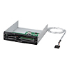 ADR-INMLT3BK USB2.0 内蔵カードリーダライタ(ブラック) ADR-INMLT3BK / USB2.0 内蔵カードリーダライタ(ブラック)