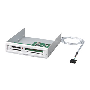 ADR-INMLT3W / USB2.0 内蔵カードリーダライタ(ホワイト)