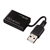 ADR-MCSDU2BK / USB2.0 カードリーダライタ（ブラック）