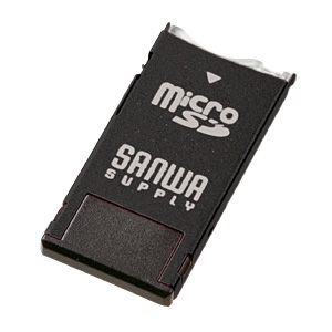 ADR-MICU2MBK / microSDカードリーダライタ(ブラック)