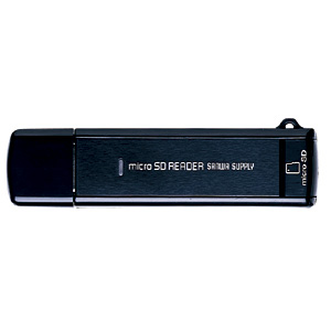 ADR-MICU2NBK / microSDカードリーダライタ（ブラック）