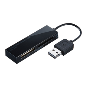 ADR-ML116BK / USB2.0 カードリーダー(ブラック)