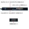 ADR-ML117HBK / USB2.0 カードリーダー（ブラック）