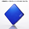 ADR-ML14BL USB2.0 カードリーダー(メッキブルー) ADR-ML14BL / USB2.0 カードリーダー(メッキブルー)
