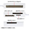 ADR-ML15BKN USB2.0 カードリーダー ADR-ML15BKN / USB2.0 カードリーダー