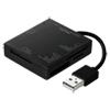 ADR-ML15BK USB2.0 カードリーダー(ブラック) ADR-ML15BK / USB2.0 カードリーダー(ブラック)