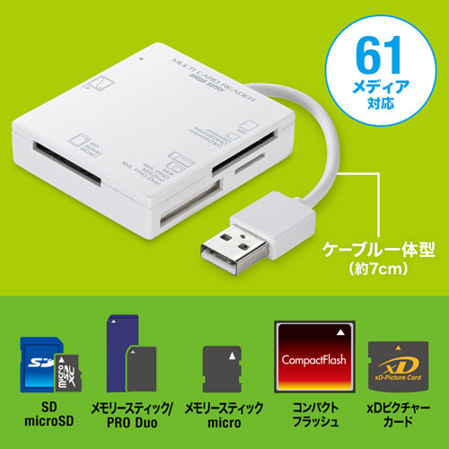 USB2.0 カードリーダー