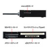 ADR-ML19BKN USB2.0 カードリーダー ADR-ML19BKN / USB2.0 カードリーダー
