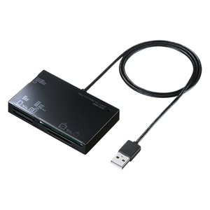 ADR-ML19BK / USB2.0 カードリーダー（ブラック）