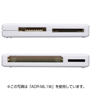 ADR-ML1R / USB2.0 カードリーダー（レッド）