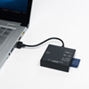 ADR-ML23BK / USB2.0 カードリーダー（ブラック）