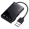 ADR-ML7BK USB2.0 カードリーダー(ブラック) ADR-ML7BK / USB2.0 カードリーダー(ブラック)