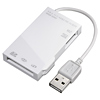 ADR-ML7W USB2.0 カードリーダー(ホワイト) ADR-ML7W / USB2.0 カードリーダー(ホワイト)