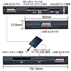 ADR-ML8HBL USB2.0HUB付きカードリーダー(ブルー) ADR-ML8HBL / USB2.0HUB付きカードリーダー(ブルー)