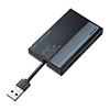 ADR-ML8HGY USB2.0HUB付きカードリーダー(グレー) ADR-ML8HGY / USB2.0HUB付きカードリーダー(グレー)