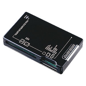 ADR-MLT10BK / USB2.0 マルチカードリーダライタ(ブラック)