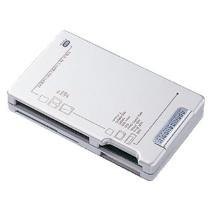 ADR-MLT11SV / USB2.0 マルチカードリーダライタ（シルバー）