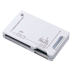 ADR-MLT11W / USB2.0 マルチカードリーダライタ（ホワイト）