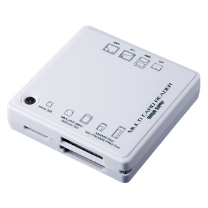 ADR-MLT15W / USB2.0 マルチカードリーダライタ(ホワイト)