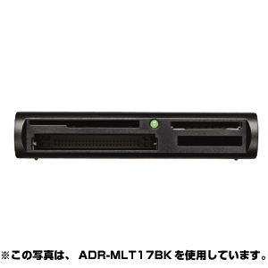 ADR-MLT17R / USB2.0 マルチカードリーダライタ（レッド）