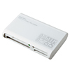 ADR-MLT17W USB2.0 マルチカードリーダライタ(ホワイト) ADR-MLT17W / USB2.0 マルチカードリーダライタ(ホワイト)