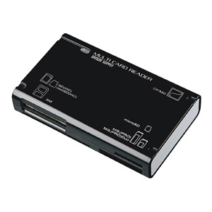 ADR-MLT25BK / USB2.0 マルチカードリーダライタ(ブラック)
