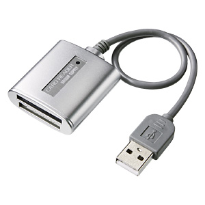 ADR-MLTM2SV / USB2.0 カードリーダライタ(シルバー)