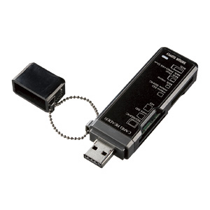ADR-MLTM3BK / USB2.0 マルチカードリーダライタ(ブラック)