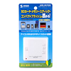 ADR-MLTNW USB2.0 マルチカードリーダライタ(ホワイト) ADR-MLTNW / USB2.0 マルチカードリーダライタ(ホワイト)