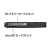ADR-MSDU2BK USB2.0カードリーダー(ブラック) ADR-MSDU2BK / USB2.0カードリーダー(ブラック)