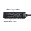 ADR-MSDU3BK / USB2.0カードリーダー（ブラック）