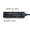 ADR-MSDU3BK USB2.0カードリーダー(ブラック) ADR-MSDU3BK / USB2.0カードリーダー(ブラック)