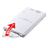 ADR-RSDU2W USB2.0 デュアルSDカードリーダー(ホワイト) ADR-RSDU2W / USB2.0 デュアルSDカードリーダー(ホワイト)
