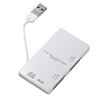 ADR-RSDU2W USB2.0 デュアルSDカードリーダー(ホワイト) ADR-RSDU2W / USB2.0 デュアルSDカードリーダー(ホワイト)