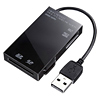ADR-SDXC1BK USB2.0 カードリーダー(ブラック) ADR-SDXC1BK / USB2.0 カードリーダー(ブラック)