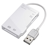 ADR-SDXC1W USB2.0 カードリーダー(ホワイト) ADR-SDXC1W / USB2.0 カードリーダー(ホワイト)